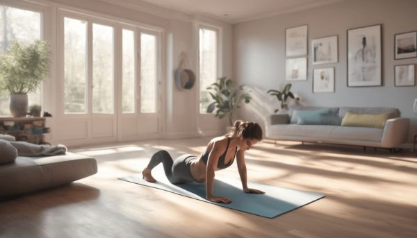 Renforcez votre corps avec des exercices poids du corps à la maison